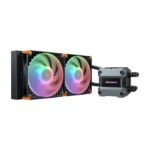 Cougar Poseidon Ultra ARGB 240MM All-In-One CPU Liquid Cooler with Improved Cooling and Quiet Performance - Black - Image 3