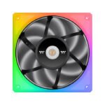 Thermaltake TOUGHFAN 12 RGB High Static Pressure Radiator Fan, 16.8 Million RGB Lighting, 2000 RPM Fan Speed, 120mm Hydraulic Bearing Gen.2, 53.75 CFM Air Flow, Black | CL-F135-PL12SW-A - Image 3