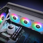 Thermaltake TH360 V2 Ultra ARGB Sync Snow Edition AIO Liquid Cooler - White - Image 2
