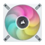 Corsair ML120 RGB ELITE Premium Magnetic Levitation RGB Triple Fan Kit With AirGuide Technology - White - Image 3