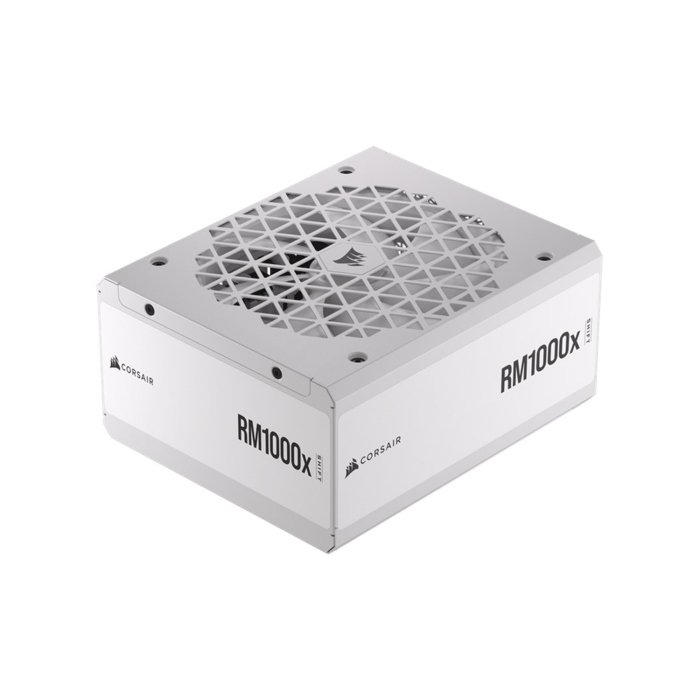 cp-9020275-uk_0000_1 Corsair RMx Shift Series RM1000x 80PLUS GOLD Fully Modular 1000W ATX 3.0 PCIe 5.0 Power Supply - White - Image 1