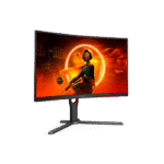 AOC CQ27G3Z 27 Inch 240Hz QHD 0.5ms HDMI 2.0 Curved Gaming Monitor - Black - Image 3