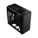 HYTE X50 Micro-Mesh Mid-Tower Modern Performance Gaming Case - Pitch Black - Image 3