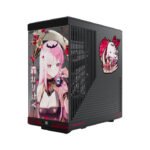HYTE Mori Calliope Y40 Mid Tower Two Panel Front & Left Side Tempered Glass Case With 2 Fan - Image 3