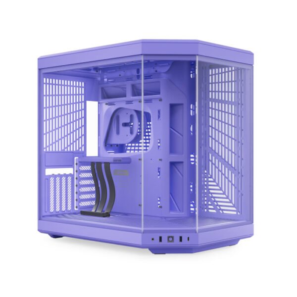 HYTE Y70 Mid Tower Two Panel Front & Left Side Tempered Glass Case without Fan - Taro Milk