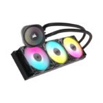 CORSAIR NAUTILUS 360 ARGB Liquid CPU Cooler with RS120 ARGB Fans - Black - Image 3