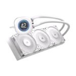 Corsair Nautilus 360 RS LCD Performance 360mm Liquid CPU Cooler - White - Image 3