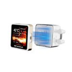 DarkFlash EXPLORE DE240 ARGB 240mm AIO Liquid CPU Cooler with 2.88" LCD Screen - White - Image 2