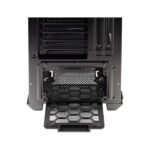 XPG Defender Mid Tower Mesh Front Panel Efficient Airflow Tempered Glass Case With 3 ARGB Fans - Black - Image 2