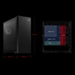 XPG Defender Pro Mid-Tower Chassis PC Case - Black - Image 2