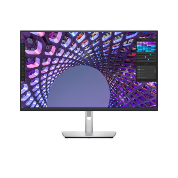 Dell P3223QE 32'' 4K UHD Monitor, Fast IPS 60Hz Refresh Rate, 5ms Response Time, With ComfortView Plus, HDMI, DisplayPort, USB Type-C Hub