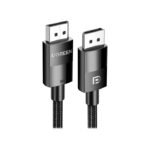 UGreen DP114 DisplayPort 1.4 Male to Male Nylon Braided Cable 5m - Black