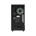 DarkFlash DPX90 ATX Mid Tower Front Side & Left Side Tempered Glass Panel Case With 3 Fan RGB - Black - Image 2