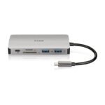 D-Link  9-in-1 USB-C Hub with HDMI/VGA/Ethernet/Card Reader - Image 3