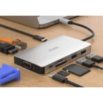 D-Link  9-in-1 USB-C Hub with HDMI/VGA/Ethernet/Card Reader - Image 2