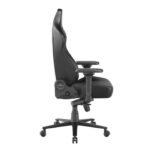 DXRacer MARTIAN Series Electric Adjustable Backrest Large Gaming Chair, 4D Armrests, Integrated Lumbar 90° ~135°Back Recline Support Steel Frame, Hydraulics - Black - Image 3