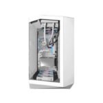 DarkFlash DY470 ATX Mid Tower Gaming Case With 4 ARGB Fans Included - White - Image 3