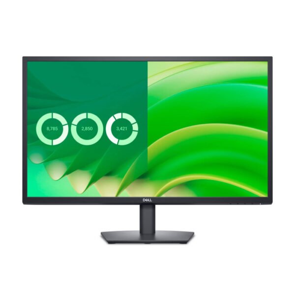 Dell E2725H Monitor, 27" VA Display, Full HD Resolution, 75Hz Refresh Rate, 5ms (GtG) Response Time, 16.7 Million Color Support, Eye Comfort Technology, Cable Lock Slot, Black | E2725H