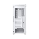 Xigmatek Gaming X II Arctic ATX Left Side Tempered Glass Panel Case with 4 ARGB Fans - White - Image 2