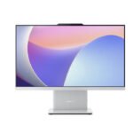 Lenovo IdeaCentre AIO 24IRH9 Desktop, Intel Core i7-13620H Processor, 8GB DDR5 RAM, 512GB NVMe SSD, Intel UHD Graphics, 23.8" FHD IPS Non-Touch Display, Wireless Keyboard & Mouse, Windows 11 Pro License - Cloud Grey