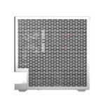 DarkFlash FLOATRON F1 Micro ATX Gaming Case (Fans Not Included) - White - Image 2