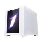 First Player EMOTION VIEW SP7 ATX Case Two Panel Front & Left Side Tempered Glass Case - White - Image 3