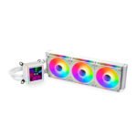 Lian Li Galahad II LCD Sl-Inf 360mm ARGB Liquid CPU Cooler With 2.88" IPS LCD Screen - White - Image 3