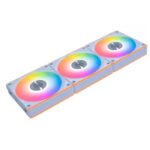 LIAN LI UNI FAN CL Wireless 120mm ARGB Case Fans with Controller (3 Pack) - White - Image 3