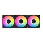 LIAN LI UNI FAN CL Wireless 120mm ARGB Case Fans with Controller (3 Pack) - Black - Image 3