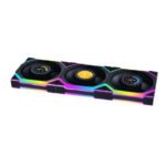 Lian Li Uni Fan SL Wireless LCD Reverse Blade 120MM Fan-3-in-1 Pack - Black - Image 3