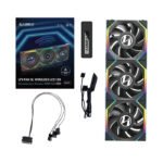 Lian Li Uni Fan SL Wireless LCD 120MM Fan-3-in-1 Pack - Black - Image 2
