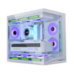 LIAN LI O11 Dynamic Mini V2 ATX Mid Tower Gaming Case (Fans Not Included) - White - Image 2
