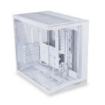 LIAN LI O11 Dynamic Mini V2 ATX Mid Tower Gaming Case (Fans Not Included) - White - Image 3