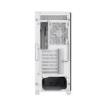 GameMax Siege E-ATX Full Tower Mesh Tempered Glass Side Panel Case with 4 RGB Fans - White - Image 2
