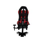 GameSeat GX Racing Simulator Cockpit – Red/Black with Harness & Adjustable Mounts - Image 2