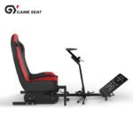 GAMESEAT GY022 Racing Simulator Cockpit Seat – Black/Red - Image 3