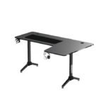 Gamvity Professional Gaming Desk L Shaped (1600*1000*750) - Right Black - Image 2