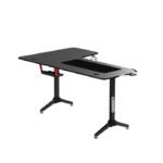 Gamvity Professional Gaming Desk L Shaped (1600*1000*750) - Right Black - Image 3