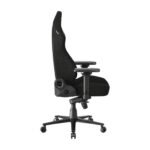 DXRacer MARTIAN Series Electric Adjustable Backrest Large (Fabric) Gaming Chair, 4D Armrests, Integrated Lumbar 90° ~ 135° Back Recline Support - Black - Image 2