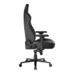 DXRacer Martian Extra Large Series Gaming Chair, 4D Armrests, Integrated Lumbar 90° ~135°Back Recline Support Steel Frame, Hydraulics-Black - Image 2