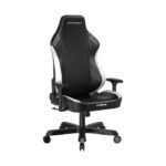 DXRacer Tank XXL Series Gaming Chair 4D Adjustable Armrests Magnetic Headrest & Lumbar Support - Black/White - Image 3