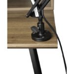 Gator Frameworks Broadcast/Podcast Boom Desk-Mounted Mic Stand (XLR Cable Included) - Black - Image 2
