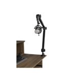 Gator Frameworks Desk-Mounted Pro Broadcast Boom Arm (XLR Cable Included) - Black - Image 3