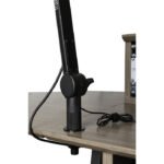 Gator Frameworks Professional Desktop Broadcast /Podcast Microphone Boom Stand With On-Air Indicator Light (XLR Cable Included) - Image 3