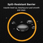 Glorious GMP2 GLED Cloth RGB Gaming Mousepad (XXL) - Black - Image 2