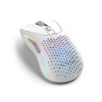 Glorious Model D 2 Wireless/Bluetooth UltraLight Ergonomic RGB Gaming Mouse (66g) - White - Image 3