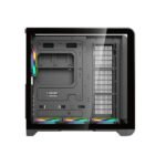 GameOn Infinity Midnight Series ARGB Mid Tower Gaming Case With (4 ARGB Fans Included) - Black - Image 3