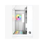 GameOn Valkyrie I Series ATX Mid Tower Gaming Case With (4 ARGB Fans Included) - White - Image 3