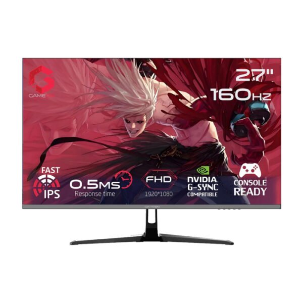 Gameon Essential Series 27" FHD Fast IPS 160Hz 0.5ms HDMI 2.1 Gaming Monitor (Supports PS5) - Black