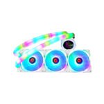 Gameon Kraken N360 360mm Liquid CPU Cooler - White - Image 3